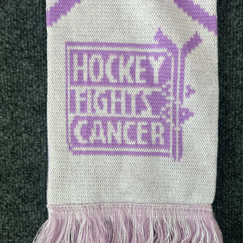 Idegy San Jose Sharks NHL Ice Hockey Fights Cancer Scarf Womens 60